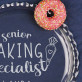 Senior baking specialist - Tortenplatte flach