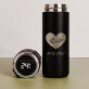 Herz + Datum - Thermobecher LED Herz + Datum - Thermobecher LED