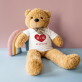 Herz + datum - eddybär 90 cm