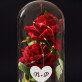 Herz + Datum - Ewige Rose Im Glas