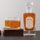 Single Barrel - Whiskykaraffe und Whiskygläser - Set mit Gravur