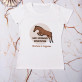 Wir springen zusammen - T-Shirt mit Aufdruck für Damen