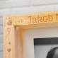 Schatz - Bilderrahmen mit Gipsabdruck 3D