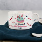 Süße Weihnachten - Tasse mit Untertasse