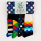 Süße Weihnachten - Happy Socks - Dots - Socken 4 Pack für Herren