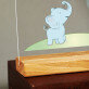 Druck auf Acrylglas - Elefant Geburtstag