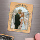 Hochzeitsandenken - Holzmagnet