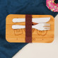Guten Appetit - Lunchbox aus Bambus