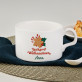 Leckere Weihnachten - Tasse mit Untertasse