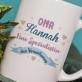 Spezialistin des Verwöhnens - personalisierte Tasse