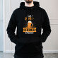 Outfit - Schwarzer Kapuzenpullover für Herren