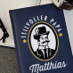 Stilvoller Papa - Notizbuch A5 mit Aufdruck