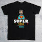 Super Opa - Schwarzes T-Shirt für Herren