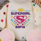 Supergirl - Großes Maskottchen Einhorn