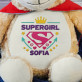 Supergirl - Großes Maskottchen Super Teddybär