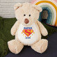 Superman - Maskottchen mit Stickerei