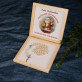 Frohe Weihnachten voller Liebe - Rosenkranz in Holzkiste