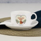 Weihnachts Kaffee - Tasse mit Untertasse