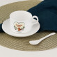 Weihnachts Kaffee - Tasse mit Untertasse