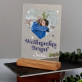 Weihnachts Braut - Druck auf Acrylglas