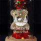 Christmas moments - Ewige Rose mit Teddybär
