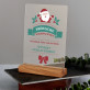 Fröhliche Weihnachten - Druck auf Acrylglas