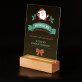 Fröhliche Weihnachten - Druck auf Acrylglas mit LED Beleuchtung