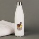 Weihnachts Glühwein 2 - Weiße Wasserflasche 500 ml