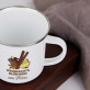 Weihnachts Glühwein 2 - Emaillierter Becher
