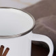 Weihnachts Glühwein 2 - Emaillierter Becher