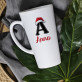 Weihnachts-Initiale mit Namen - Tassen