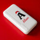 Weihnachts-Initiale mit Namen - Powerbank mit Aufdruck 20000 mAh