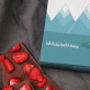 Weihnachten Bär - Schokolade mit Erdbeeren