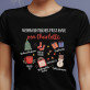 Have - Schwarzes T-Shirt für Damen