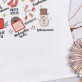 Weihnachtliches Must-Have - T-Shirt mit Aufdruck für Damen