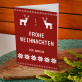 Weihnachtspullover - Weihnachtskarte