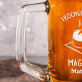 Frischgebackener Magister - personalisierter Bierkrug