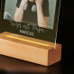 sohn mit papa - Druck auf Acrylglas mit LED Beleuchtung