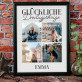 Glückliche Dreißigjährige - Collage aus Fotos