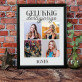 Glückliche Dreißigjährige - Collage aus Fotos