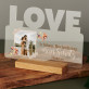 Schönen hochzeitstag - Aufdruck auf Acrylglas LOVE