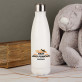 Fast and furious - Weiße Wasserflasche 500 ml
