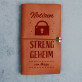 Streng geheim - Retro Notizbuch