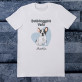 Bulldoggen-Vati - T-Shirt mit Aufdruck für Herren