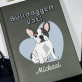 Bulldoggen-Vati - Notizbusch A5 mi Aufdruck