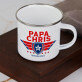 Papa Spezialeinheit - emaillierter Becher
