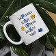 Papa-Kreuzworträtsel - Personalisierte Tasse