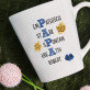 Papa-Kreuzworträtsel - Personalisierte Tasse