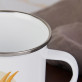 Papa der Weltmeister - emaillierter Becher