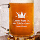 Papa Weltmeister - Personalisierter Bierkrug